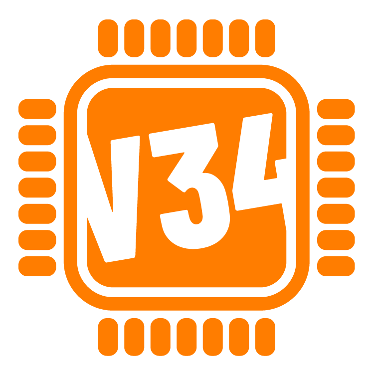 Version V34 Logo